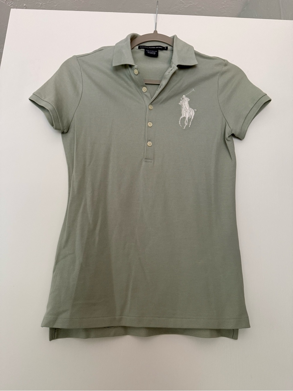Ralph Lauren Women’s Size Small Big Pony Special Edition Sage Polo Shirt NWOT